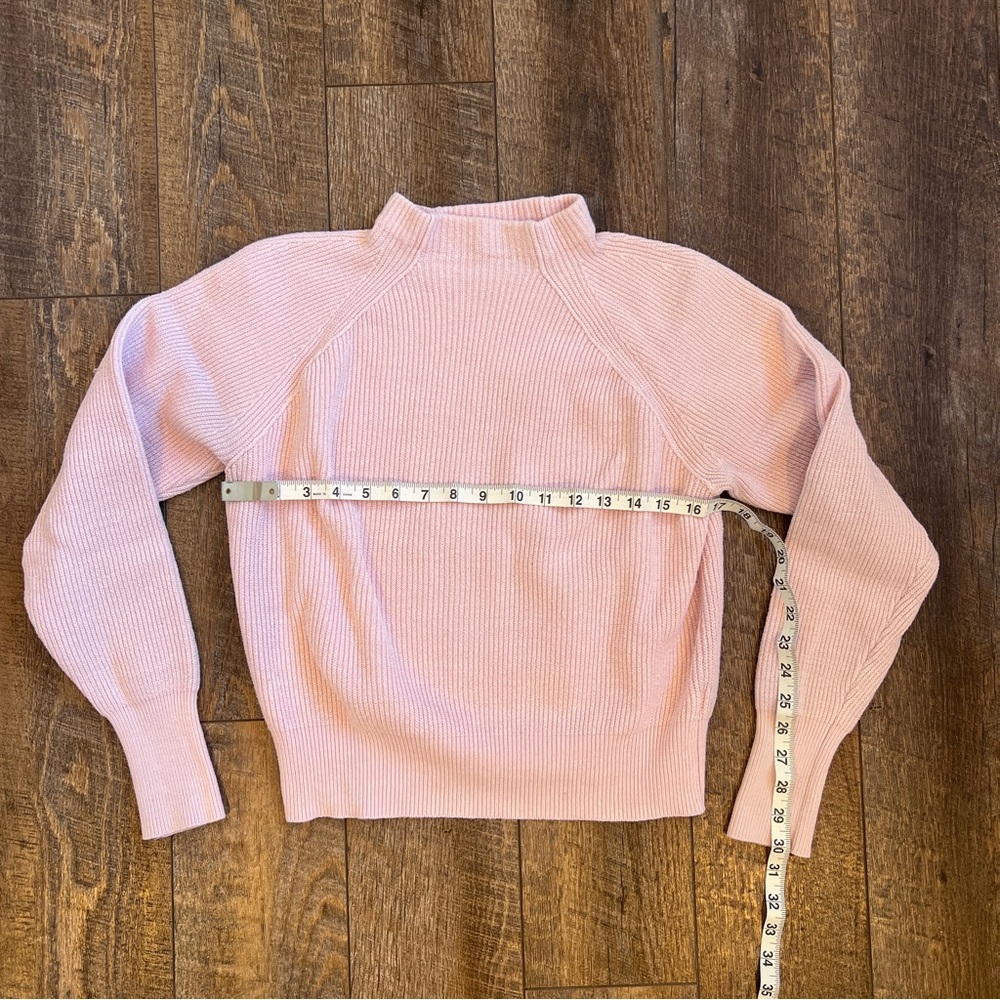 Pink Ribbed Sweater - Picture 4 of 9